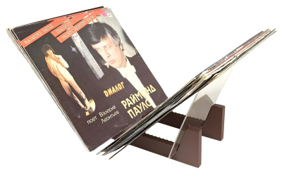 Держатель для 50-ти виниловых пластинок, RB-50M, мокко Держатель для 50-ти виниловых пластинок, RB-50M, мокко