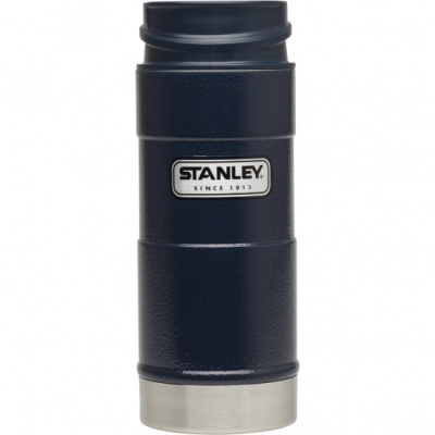 Термокружка STANLEY Classic One Hand 0.35L Hammertone Navy