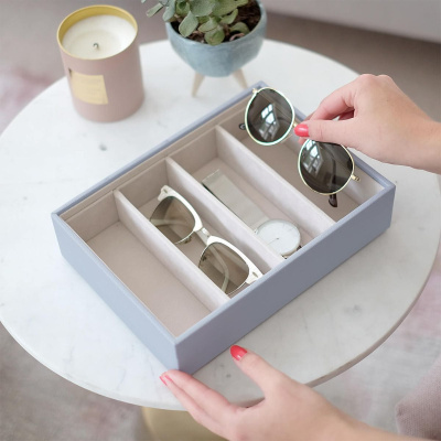 Лоток LC Designs для хранения очков и аксессуароварт.74596, голубой