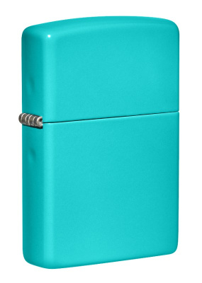 Зажигалка ZIPPO Classic 49454 с покрытием Flat Turquoise, латунь/сталь, бирюзовая, глянцевая, 38x13x57 мм Зажигалка ZIPPO Classic 49454 с покрытием Flat Turquoise, латунь/сталь, бирюзовая, глянцевая, 38x13x57 мм