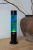 Лава лампа Amperia Tube Желтая/Синяя (39 см) Black