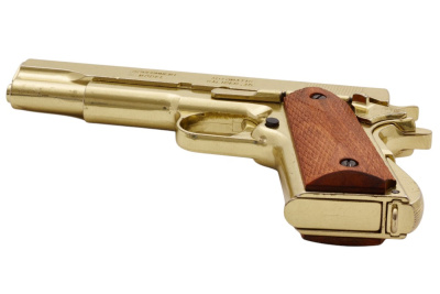 Пистолет авт. "Кольт-45" наградной, в подарочном футляре