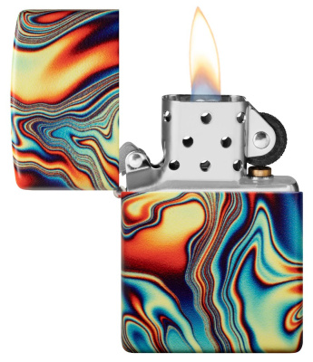 Зажигалка ZIPPO Swirl с покрытием Glow In The Dark Green, латунь/сталь, разноцветная, 38x13x57 мм Зажигалка ZIPPO Swirl с покрытием Glow In The Dark Green, латунь/сталь, разноцветная, 38x13x57 мм