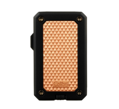 Зажигалка сигарная Colibri Rally, черная-красное золото Зажигалка сигарная Colibri Rally, черная-красное золото