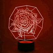 3D ночник Роза