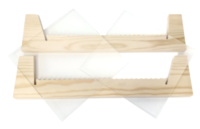 Держатель для 50-ти виниловых пластинок, RB-50N, натуральная сосна Держатель для 50-ти виниловых пластинок, RB-50N, натуральная сосна