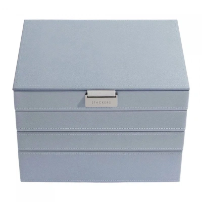 Шкатулка LC Designs для хранения украшений арт.73408, голубая