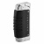 Турбо зажигалка Colibri Crossfire BLACK ANODZD POL SILVER