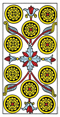 Карты Таро. "CBD Tarot De Marseilles" / Марсельское Таро Конвера-Бен-Дова, US Games Systems