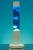 Лава лампа Amperia Slim Белая/Синяя (39 см)