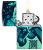Зажигалка ZIPPO Mermaid Design с покрытием 540 Matte, латунь/сталь, черная, матовая, 38x13x57 мм Зажигалка ZIPPO Mermaid Design с покрытием 540 Matte, латунь/сталь, черная, матовая, 38x13x57 мм