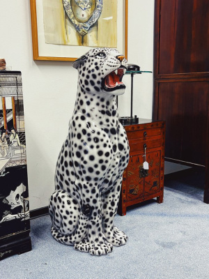 Статуэтка ростовая Снежный Барс Статуэтка ростовая Снежный Барс