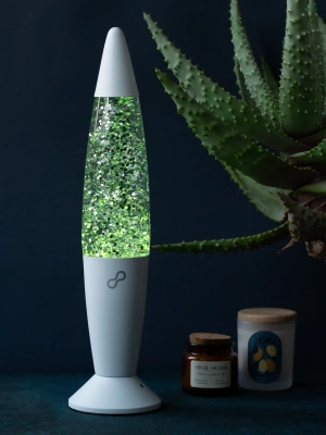 Лава лампа Amperia Void Smart Сияние (41 см) White