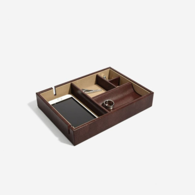 Лоток-органайзер LC Designs для мелочей арт.71214, темно-коричневый