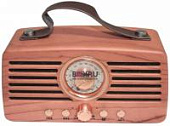 Радиоприемник в стиле ретро Elta S, 940134, красный дуб