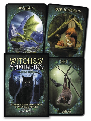 Карты Таро: "Witches´ Familiars Oracle Cards"