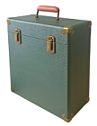 Кейс для виниловых пластинок BOX, зеленый, BOX-Gr
