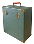 Кейс для виниловых пластинок BOX, зеленый, BOX-Gr