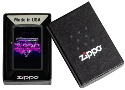 Зажигалка ZIPPO Sign Design с покрытием Black Matte, латунь/сталь, черная, 38x13x57 мм (без бензина) Зажигалка ZIPPO Sign Design с покрытием Black Matte, латунь/сталь, черная, 38x13x57 мм (без бензина)