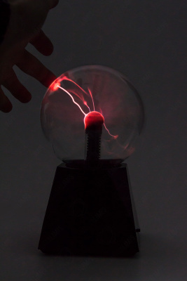 Электрический плазменный шар (D - 12см) Красный