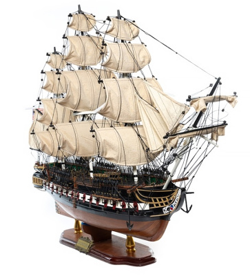 Корабль "USS CONTITUTUTION", 100x25x70 см