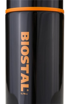 Термос Biostal Спорт (1,2 литра), черный