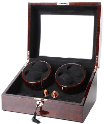 Модуль LuxeWood для подзавода 4-х и хранения 6-ти часов LW031-GC-5, венге Модуль LuxeWood для подзавода 4-х и хранения 6-ти часов LW031-GC-5, венге