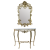 Настенное зеркало в раме "Рендада", золото