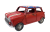 Сувенирная модель ретро-автомобиля Мини Купер 60-е годы 20 века, красный
