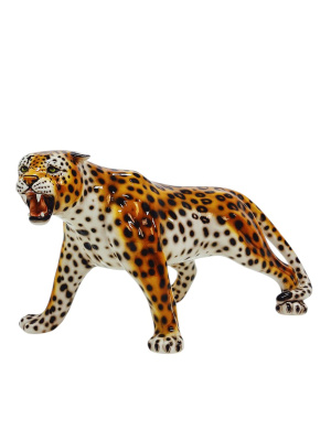 Статуэтка ростовая интерьерная "Леопард" Статуэтка ростовая интерьерная "Леопард"