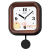 Настенные деревянные часы Seiko, QXC223B, с маятником