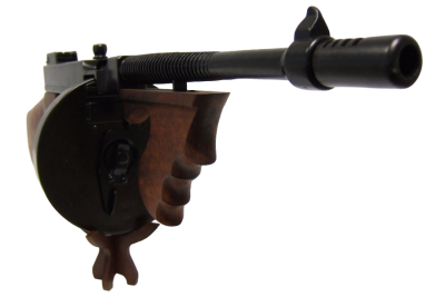 Макет. Пистолет-пулемет Томпсона M1928, гангстерская версия (США, 1928 г.)