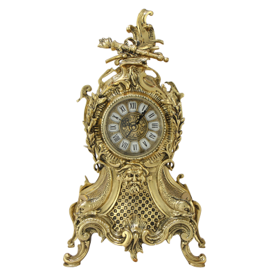 Часы каминные "Карранка", золото