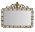 Зеркало Дуэ Кватро Си в раме, золото Зеркало Дуэ Кватро Си в раме, золото