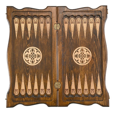 Нарды резные "Армянский узор 7" 60, Ustyan Нарды резные "Армянский узор 7" 60, Ustyan