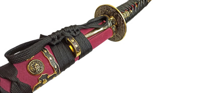 Вакидзаси, короткий японский меч "Токугава" с когаи и козукой