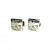 Запонки Cufflinks Inc. С растительным рисунком из эмали,  CF24