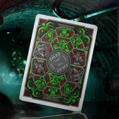 Карты "Theory11 Teenage Mutant Ninja Turtles Playing Cards"