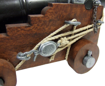 Декоративная морская пушка (Англия XVIII в.)