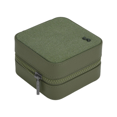 Шкатулка-футляр LC Designs для хранения 1-их часов и аксессуаров арт.76400, зеленая