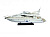 Сувенирная модель яхты Manhattan Sunseeker 60, SB0037P, 92х23х37 см