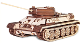 Деревянная сборная модель 3D EWA - Танк Т-34-85