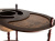 Глобус-бар напольный со столиком, сфера 42 см (современная карта мира на английском языке) арт. RG-42004-N