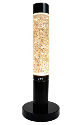 Лава лампа Amperia Slim Black Сияние (39 см)