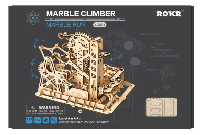 Деревянный конструктор-серпантин Robotime - Альпинистская крепость (Marble Climber Fortress)
