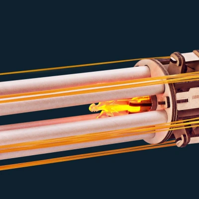 Деревянный механический конструктор Пулемёт с вращающимся стволом Robotime Rotating-Barrel Machine Gun Деревянный механический конструктор Пулемёт с вращающимся стволом Robotime Rotating-Barrel Machine Gun