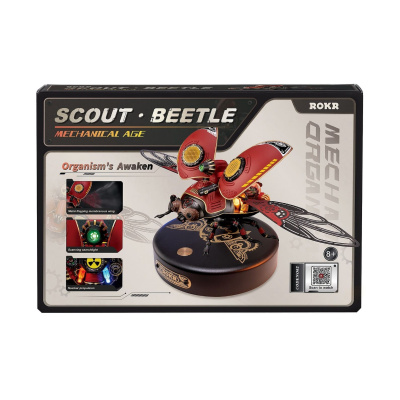 Механический конструктор Robotime - Жук-разведчик (Scout Beetle)