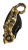 Нож керамбит Z-Hunter Hawkbill череп, желтый, SE-952OESC