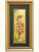 Картина на сусальном золоте «Лотос»