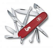 Нож Victorinox Fisherman, 91 мм, 18 функций, красный